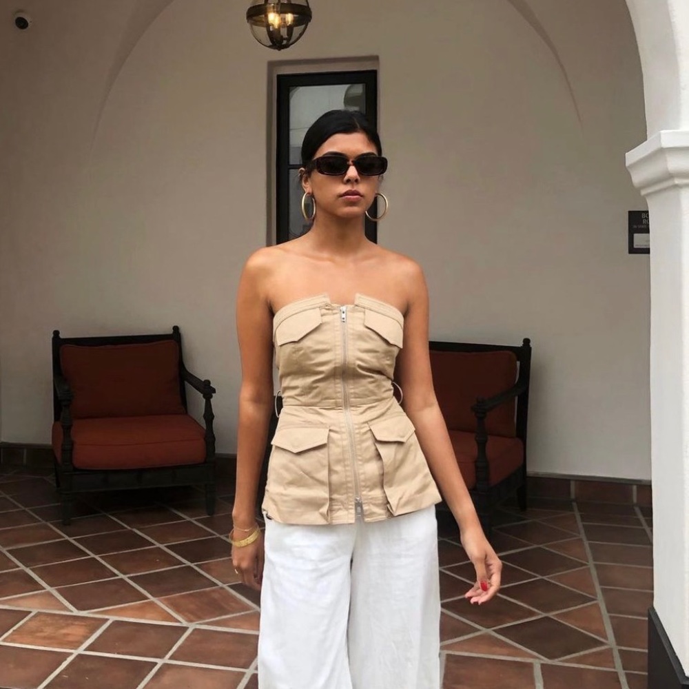 Self-Portrait Cargo Corset. shows to much breast for me 32/34c